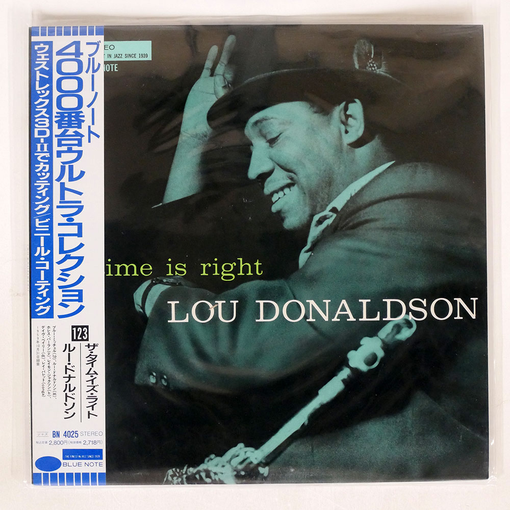 LOU DONALDSON / THE TIME IS RIGHT