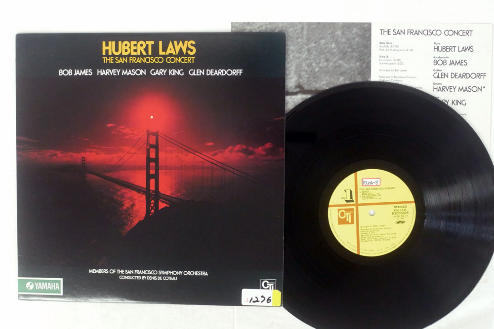 HUBERT LAWS / THE SAN FRANCISCO CONCERT