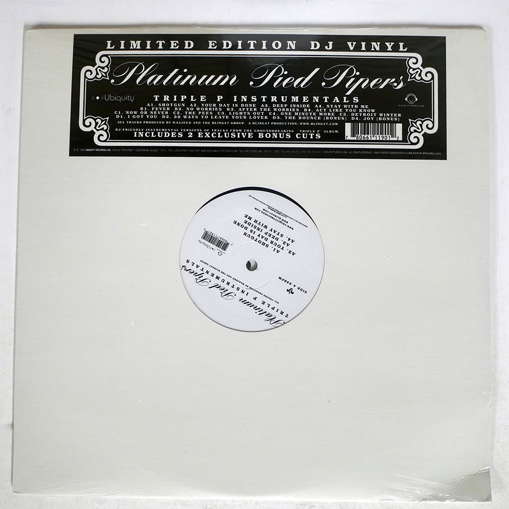 PLATINUM PIED PIPERS / Triple P INSTRUMENTAL