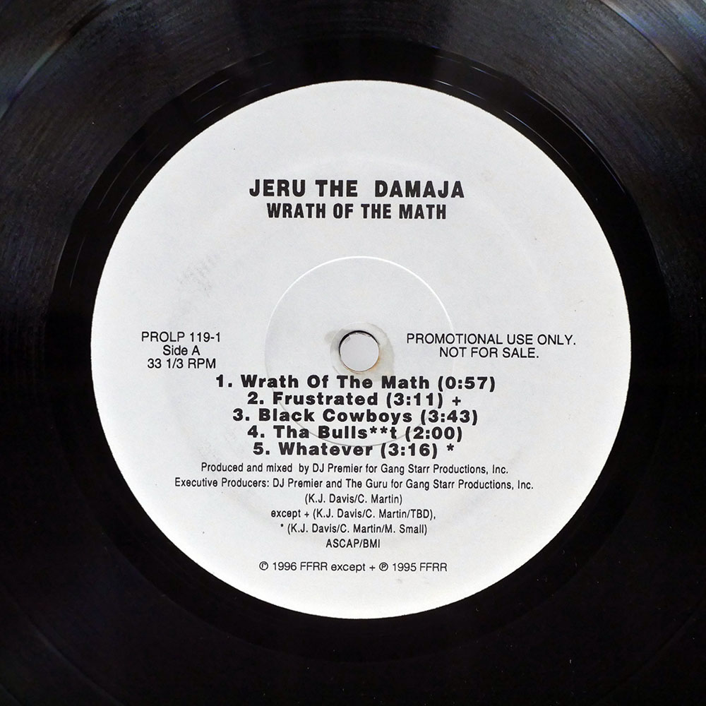 JERU THE DAMAJA / WRATH OF THE MATH