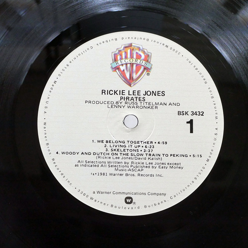 RICKIE LEE JONES / PIRATES