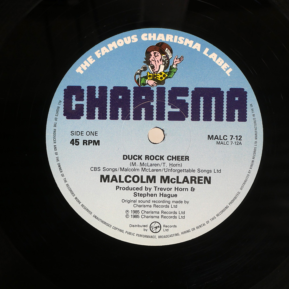 MALCOLM MCLAREN / DUCK ROCK CHEER