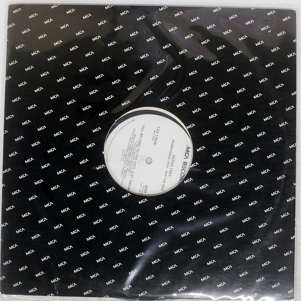 GLENN FREY / YOU BELONG TO THE CITY