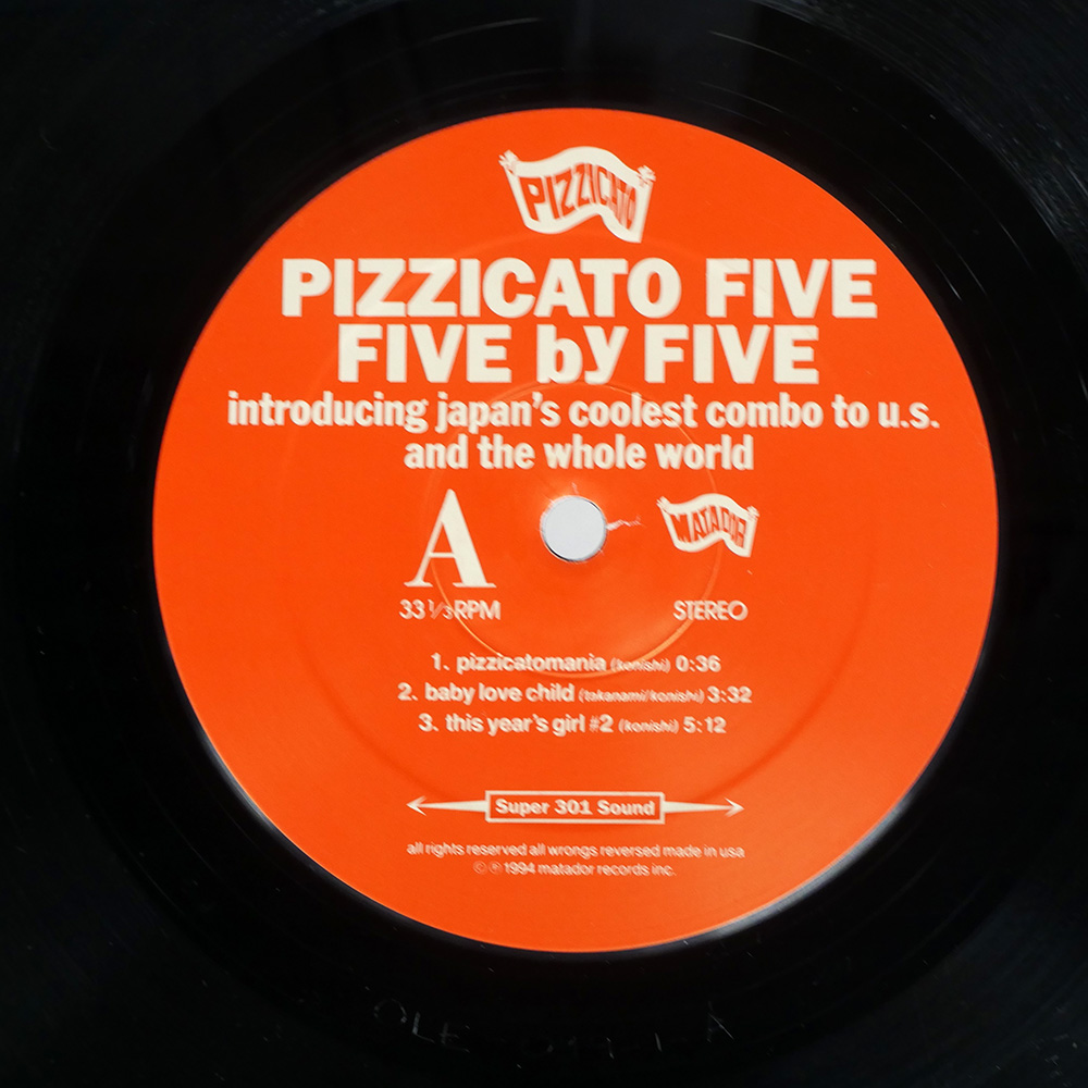 PIZZICATO FIVE / FIVE BY FIVE