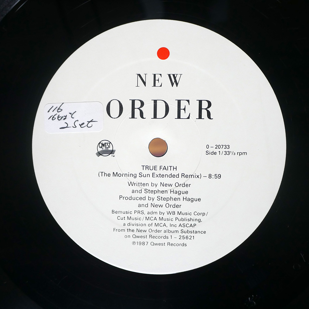 NEW ORDER / TRUE FAITH