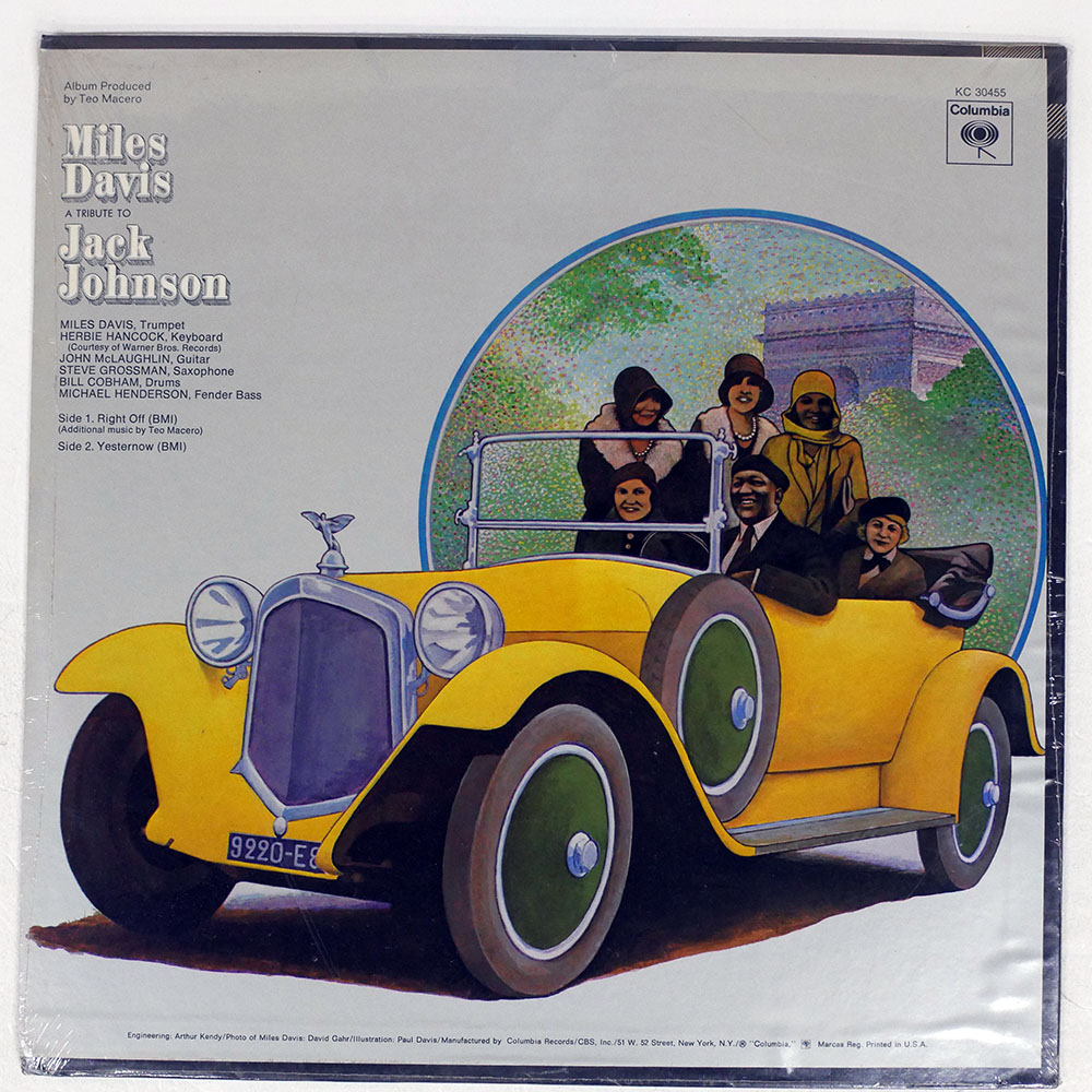 MILES DAVIS / A TRIBUTE TO JACK JOHNSON