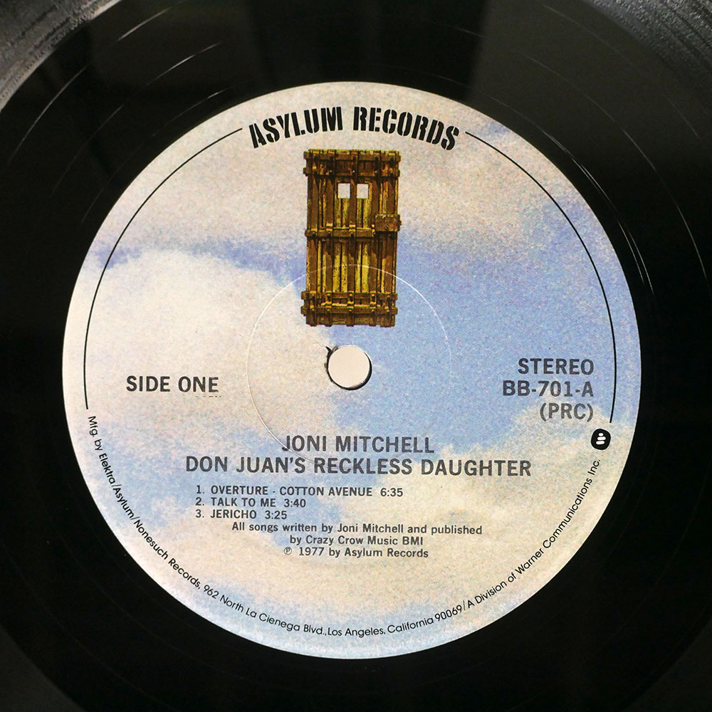 JONI MITCHELL / DON JUAN\'S RECKLESS DAUGHTER