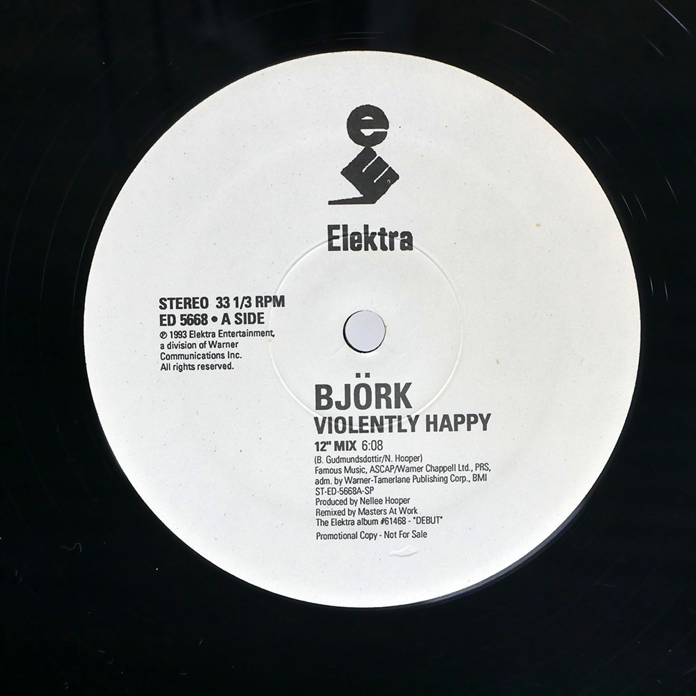 BJORK / VIOLENTLY HAPPY (REMIXES BY MASTERS AT WORK)