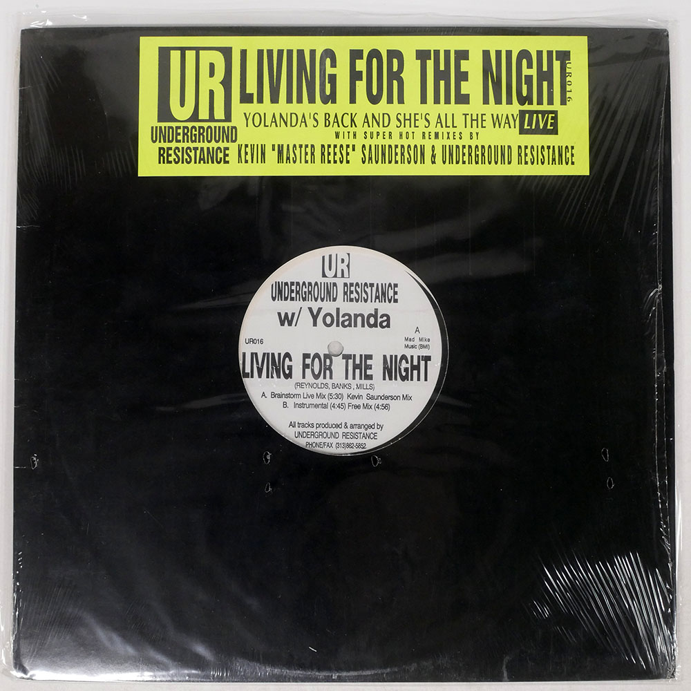 UNDERGROUND RESISTANCE / LIVING FOR THE NIGHT (REMIXES)