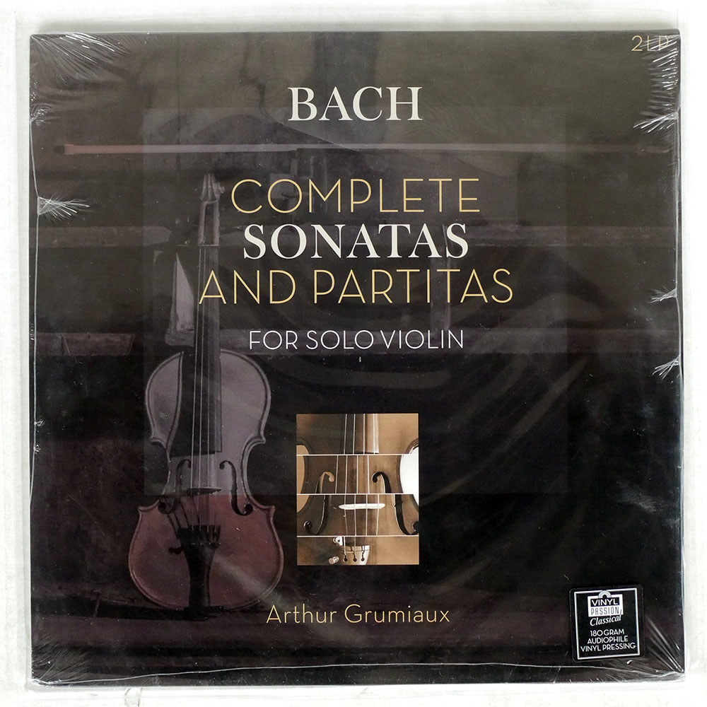 ARTHUR GRUMIAUX / J.S.BACH: COMPLETE SONATAS AND PARTITAS FOR SOLO VIOLIN