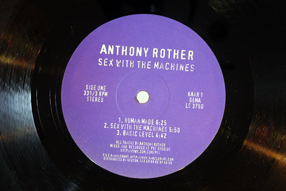 ANTHONY ROTHER - SEX WITH THE MACHINES