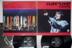 CLIFF RICHARD / CLIFF "LIVE" IN JAPAN '72