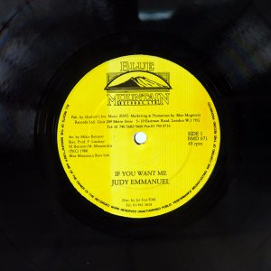 JUDITH EMMANUEL / IF YOU WANT ME / LOVE HANG OVER