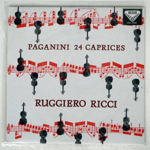 RUGGIERO RICCI / PAGANINI 24 CAPRICES