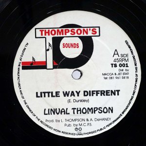 LINVAL THOMPSON/ LITTLE WAY DIFFRENT