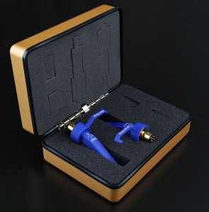TARUYA/ TARUYA Blue needle with cartridges twin pack+carry case TW-01M-S