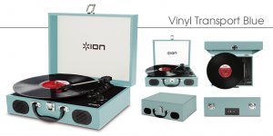 ION Audio Vinyl Transport Blue / BLUE