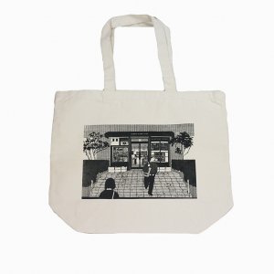 TB-21SS001 GENERAL RECORD STORE 5th ANNIVERSARY TOTE BAG / BEIGE FREE