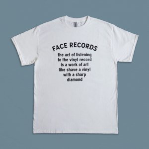 FACE RECORDS T-SHIRTS M/ WH M