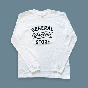 GENERAL RECORDSTORE LOGO ONG SLEEVE T-SHIRTS (L)/ LONG SLEEVE/L
