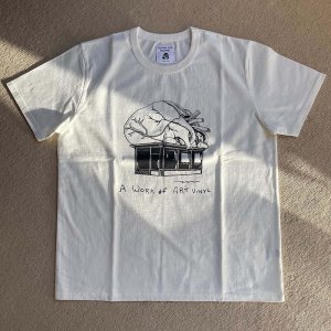 TACOMA FUJI RECORDS Gokita x AWOAV Tshirt/ Heart Diner Tshirt [L]