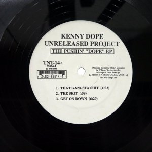 KENNY "DOPE" GONZALEZ / THE PUSHIN' "DOPE" EP