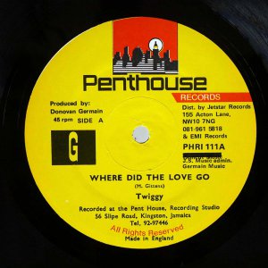 TWIGGY / WHERE DID THE LOVE GO