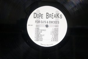 UNKNOWN ARTIST / DOPE BREAKS FOR DJ'S & EMCEE'S