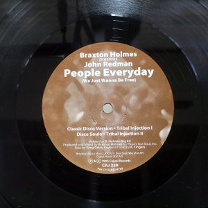 BRAXTON HOLMES / PEOPLE EVERYDAY (WE JUST WANNA BE FREE)