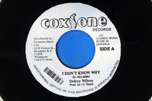 DELROY WILSON / I DON'T KNOW WHY